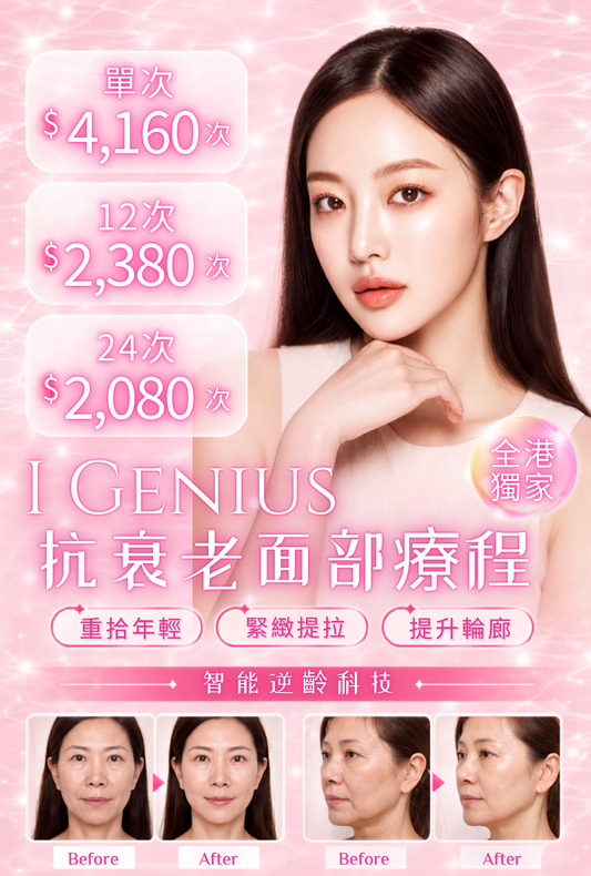 I Genius 抗衰老面部療程
